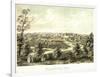 Waukesha, Wisconsin - Panoramic Map-Lantern Press-Framed Art Print