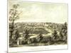 Waukesha, Wisconsin - Panoramic Map-Lantern Press-Mounted Art Print
