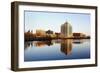 Wausau Seen during the Sunset-benkrut-Framed Photographic Print