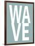 Wave Aqua-Jamie MacDowell-Framed Art Print