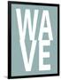 Wave Aqua-Jamie MacDowell-Framed Art Print