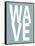 Wave Aqua-Jamie MacDowell-Framed Stretched Canvas