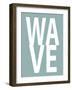 Wave Aqua-Jamie MacDowell-Framed Art Print