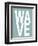 Wave Aqua-Jamie MacDowell-Framed Art Print