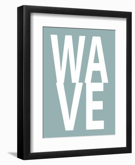 Wave Aqua-Jamie MacDowell-Framed Art Print