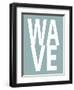 Wave Aqua-Jamie MacDowell-Framed Art Print