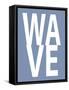 Wave Blue-Jamie MacDowell-Framed Stretched Canvas