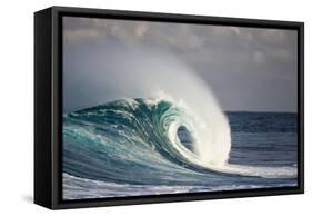 Wave Breaking in Ocean-Jefffarsai-Framed Stretched Canvas