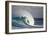 Wave Breaking in Ocean-Jefffarsai-Framed Photographic Print