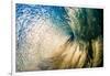 Wave Breaking in Ocean-Jefffarsai-Framed Photographic Print