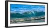 Wave breaking on the beach, Haena, Kauai, Hawaii, USA-Mark A Johnson-Framed Photographic Print