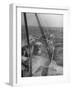 Wave Breaking over Deck of Liner Queen Elizabeth During Severe Storm on North Atlantic Crossing-Alfred Eisenstaedt-Framed Photographic Print