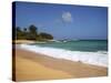 Wave Breaks, Kauai, Hawaii, USA-Dennis Flaherty-Stretched Canvas