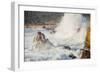 Wave Crash, Sonoma Coast, California State Parks, Coast Life-Vincent James-Framed Photographic Print