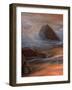 Wave Crashing, Cape May, New Jersey, USA-Jay O'brien-Framed Photographic Print