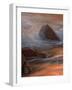 Wave Crashing, Cape May, New Jersey, USA-Jay O'brien-Framed Photographic Print