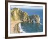 Wave-Cut Arch in Limestone Headland, Durdle Door, Jurassic Heritage Coast, Isle of Purbeck-Tony Waltham-Framed Photographic Print