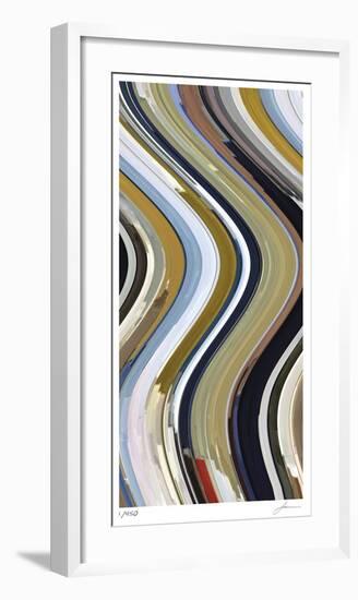 Wave Form 3-James Burghardt-Framed Giclee Print