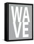 Wave Gray-Jamie MacDowell-Framed Stretched Canvas