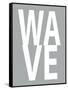 Wave Gray-Jamie MacDowell-Framed Stretched Canvas