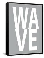 Wave Gray-Jamie MacDowell-Framed Stretched Canvas