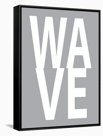 Wave Gray-Jamie MacDowell-Framed Stretched Canvas