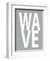 Wave Gray-Jamie MacDowell-Framed Art Print