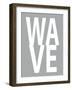 Wave Gray-Jamie MacDowell-Framed Art Print