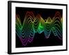 Wave Pattern, Computer Artwork-PASIEKA-Framed Photographic Print