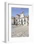 Wave Pattern in the Mosaic Plaster, Praca 5 De Outubro, Cascais-Axel Schmies-Framed Photographic Print