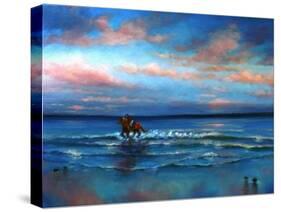 Wave Racing 2013-Lee Campbell-Stretched Canvas