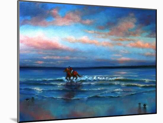 Wave Racing 2013-Lee Campbell-Mounted Giclee Print