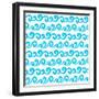 Wave Seamless Pattern-Devi108-Framed Art Print