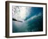 Wave Splashing in the Sea-null-Framed Photographic Print