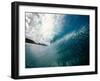 Wave Splashing in the Sea-null-Framed Photographic Print