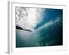 Wave Splashing in the Sea-null-Framed Photographic Print