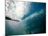 Wave Splashing in the Sea-null-Mounted Photographic Print