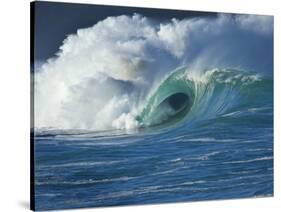 Wave, Waimea, North Shore, Hawaii-Douglas Peebles-Stretched Canvas