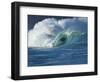 Wave, Waimea, North Shore, Hawaii-Douglas Peebles-Framed Photographic Print