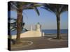 Wave Wall Promenade, Fort Lauderdale, Florida, USA-Fraser Hall-Stretched Canvas