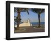 Wave Wall Promenade, Fort Lauderdale, Florida, USA-Fraser Hall-Framed Photographic Print