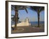 Wave Wall Promenade, Fort Lauderdale, Florida, USA-Fraser Hall-Framed Photographic Print