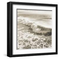 Wave-Michael Kahn-Framed Art Print