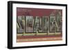 Waveland, Indiana - The Shades-Lantern Press-Framed Art Print