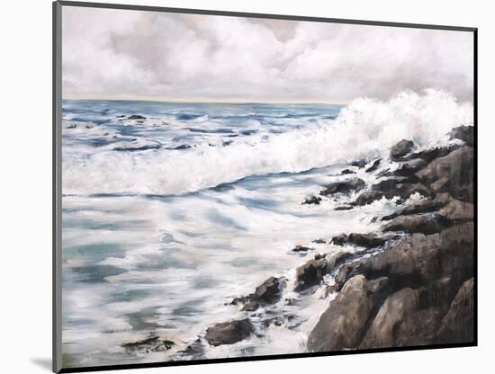 Wavering Sea-Rikki Drotar-Mounted Giclee Print