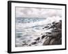 Wavering Sea-Rikki Drotar-Framed Giclee Print