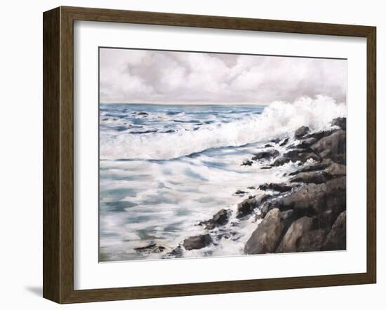 Wavering Sea-Rikki Drotar-Framed Giclee Print