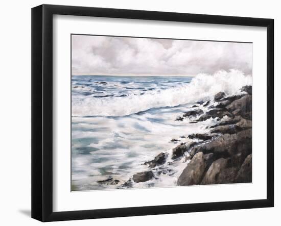 Wavering Sea-Rikki Drotar-Framed Giclee Print