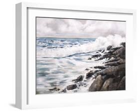 Wavering Sea-Rikki Drotar-Framed Giclee Print