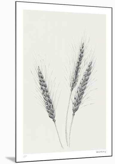 Wavering Wheat - Trio-Hilary Armstrong-Mounted Limited Edition